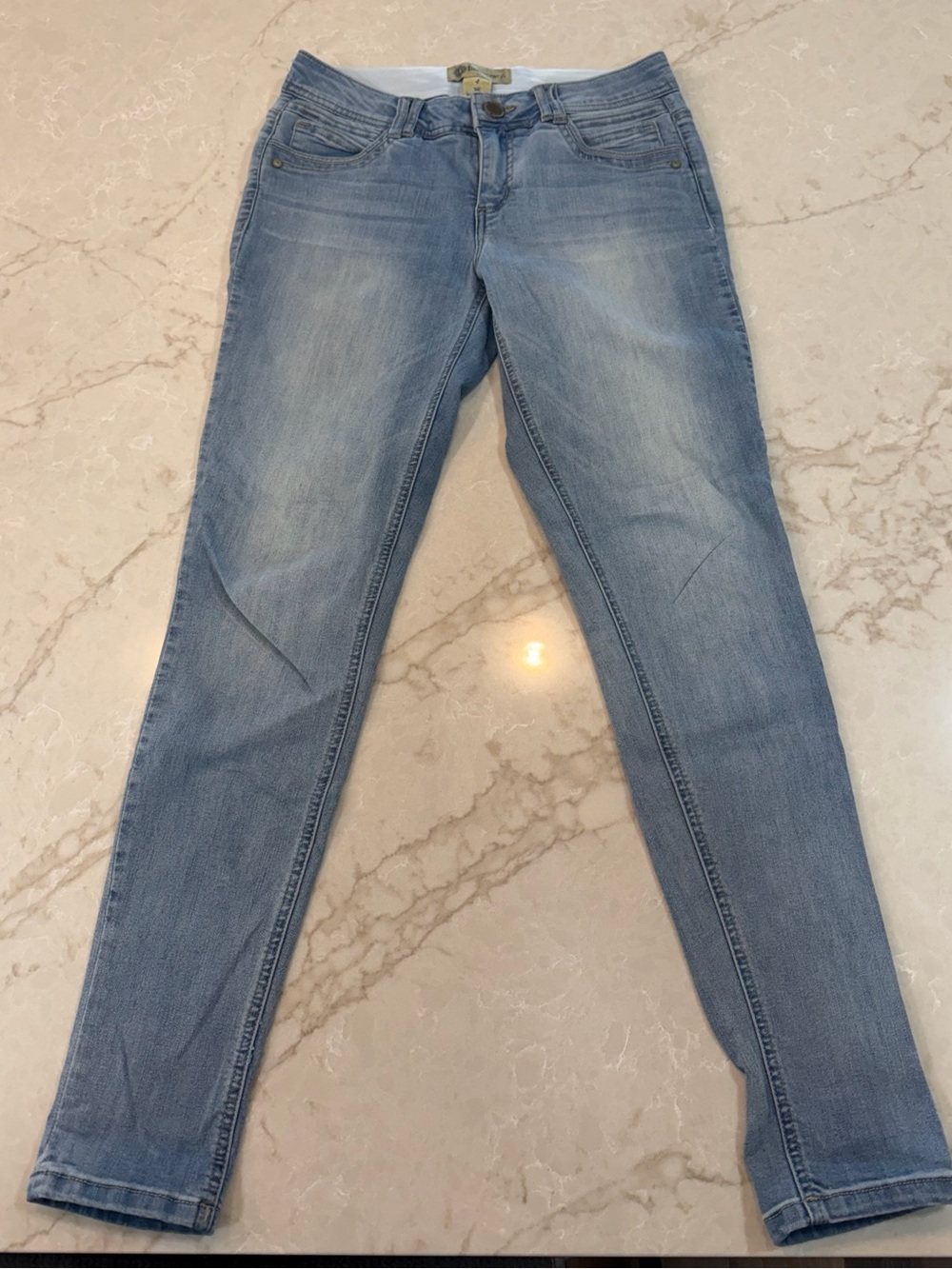 Democracy Light Wash Skinny Jeans